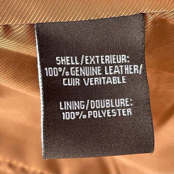 Badgley Mischka
Peplum Leather Jacket in cognac size medium - Picture 13 of 15